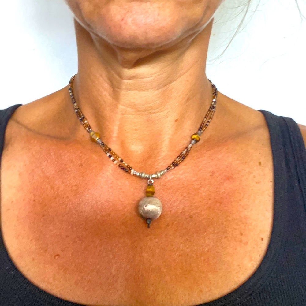 Beaded necklace from Bali